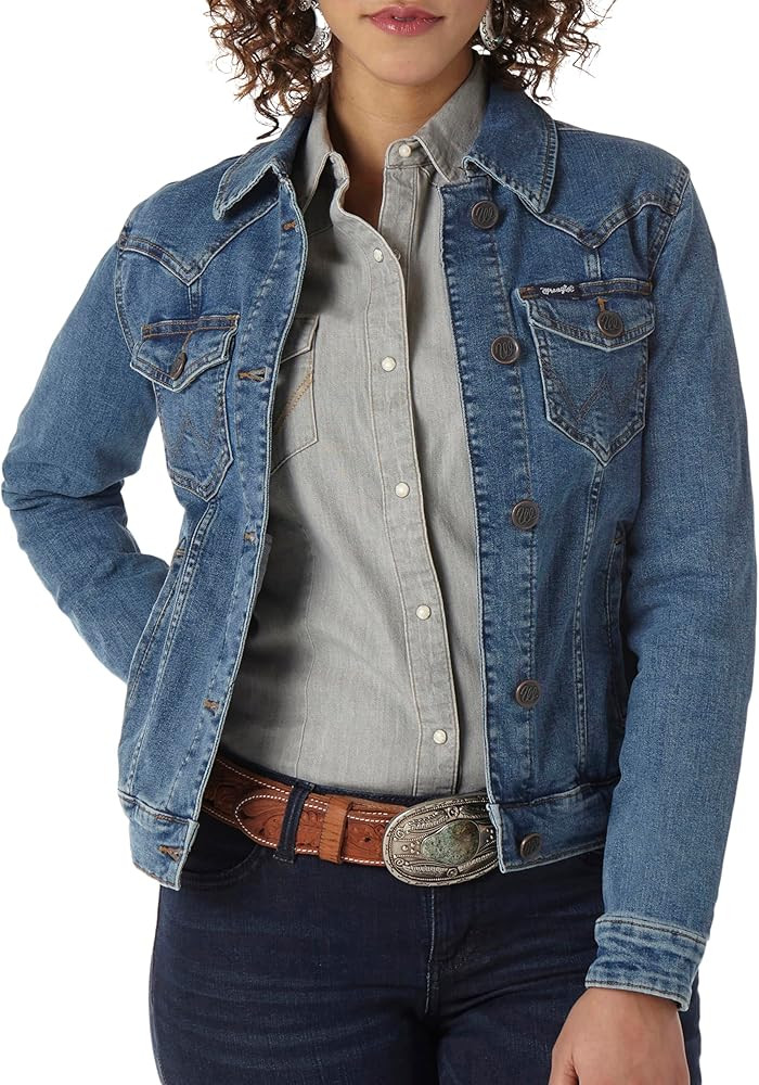 Wrangler Women's Retro Western Denim Jacket | Amazon (US)