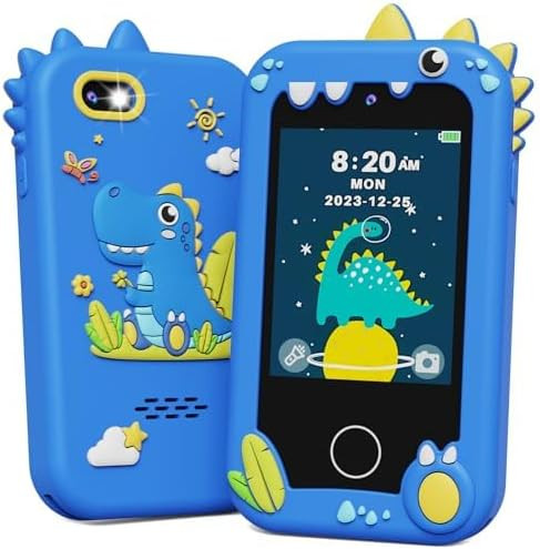 KOKODI Kids Smart Phone Toys, Birthday Gifts Idea Dinosaur Toys for 3 4 5 6 7 8 Year Old Boys, To... | Amazon (US)