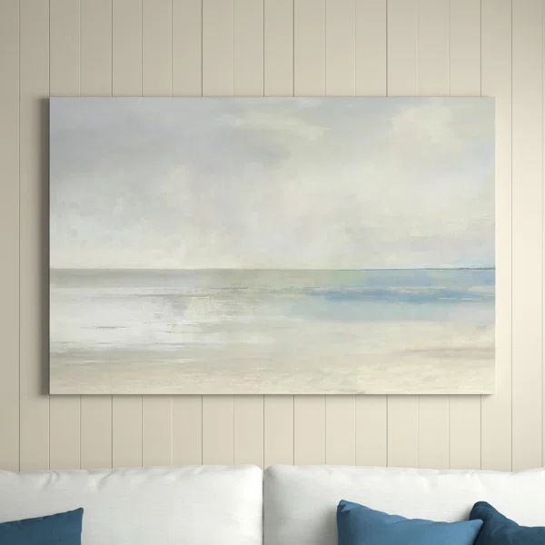 Pastel Seascape III On Canvas by Christy McKee Gallery-Wrapped Canvas Giclée | Wayfair North America