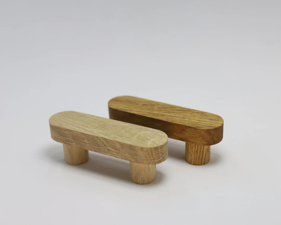 Wooden Knob for Cabinet, Door Pull Handle. Hardware for Desk, Hutch, Wardrobe, Dresser, Cupboard,... | Etsy (US)