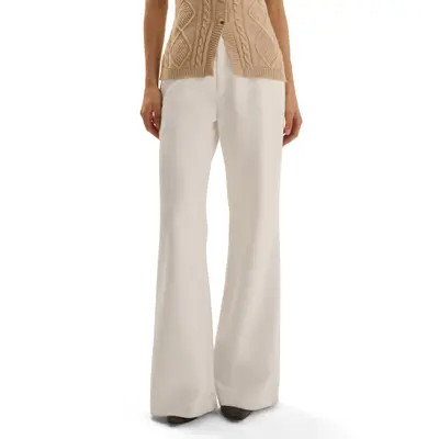 Favorite Daughter The Jones Wide Leg Pants in Ivory at Nordstrom, Size 6 | Nordstrom