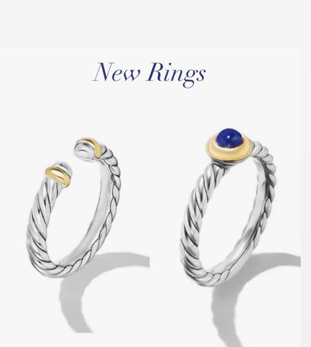 Mother’s Day gift.  Treat yourself or mom to a new David Yurman ring 

#LTKOver40 #LTKGiftGuide #LTKSeasonal