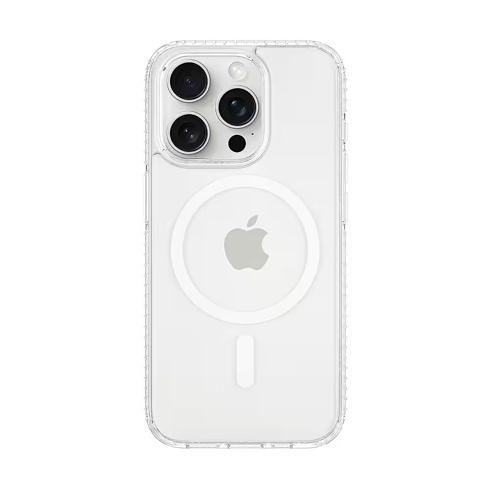 Insignia™ Hard-Shell Case with MagSafe for iPhone 15 Pro Clear NS-15PHCCMS - Best Buy | Best Buy U.S.