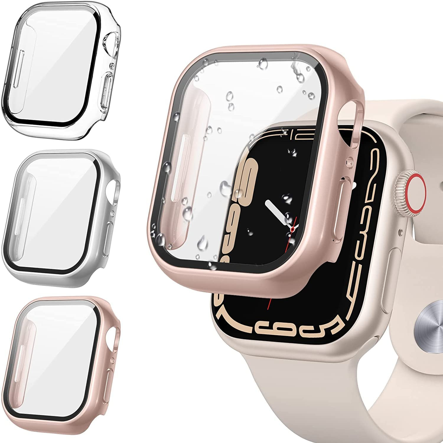 Tensea [3Pack] for Apple Watch Screen Protector Case SE 2nd Generation Series SE 6 5 4 40mm, iWat... | Amazon (US)
