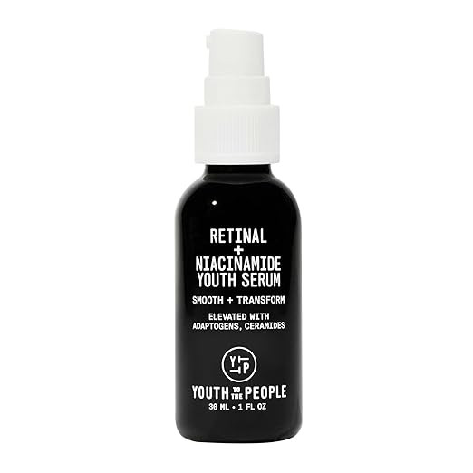 Youth To The People Retinal + Niacinamide Youth Serum - Adaptogen & Ceramide Serum - Pore Tighten... | Amazon (US)