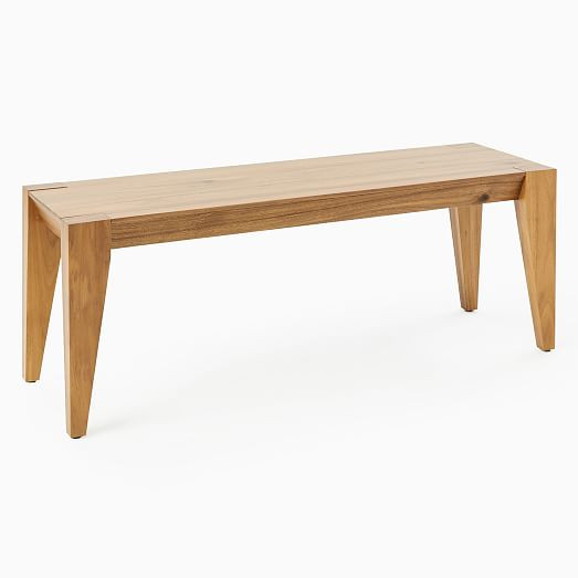 Anderson Solid Wood Dining Bench (50") | West Elm (US)