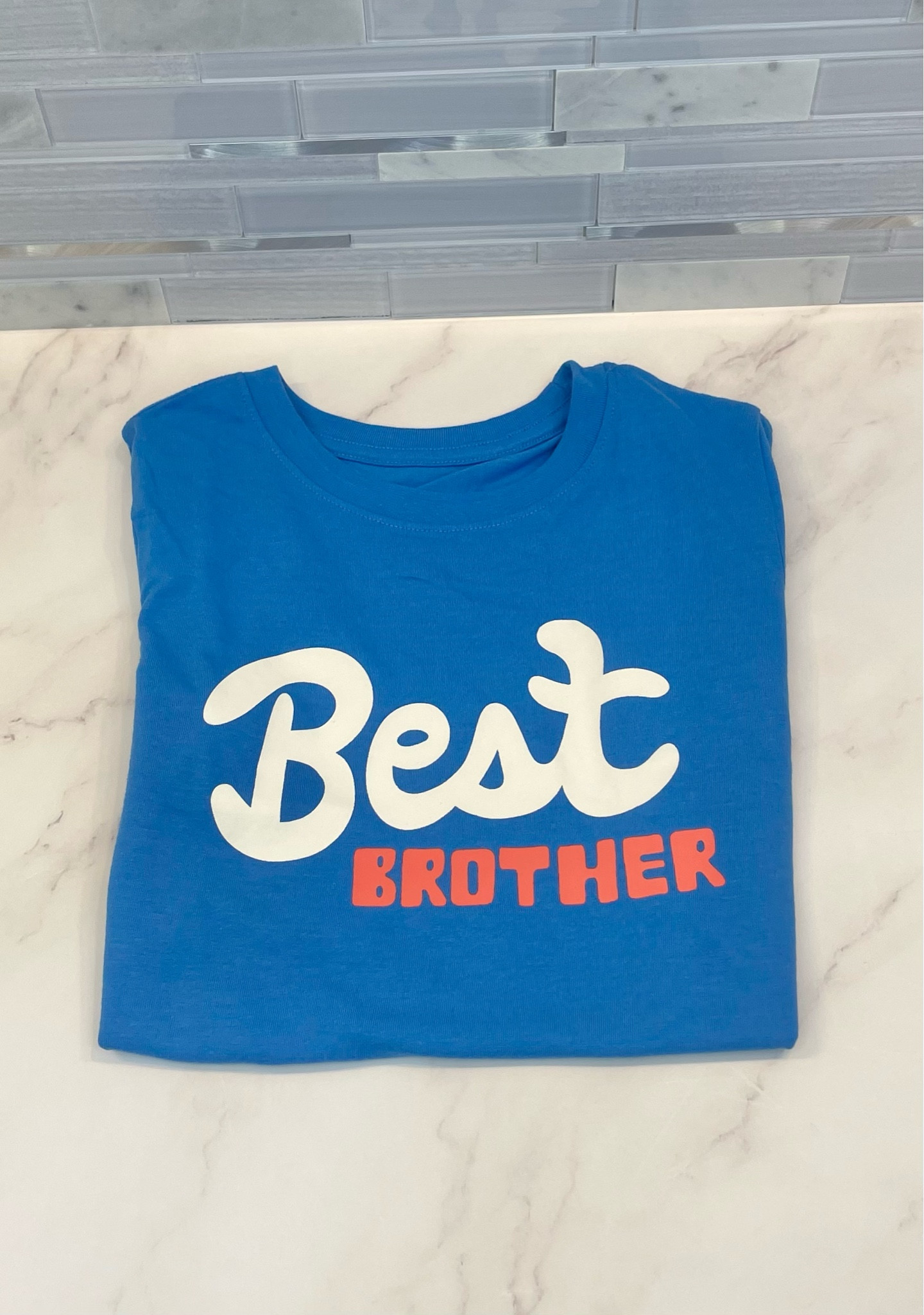 Best brother shirt blue white red under $10 toddler boys summer spring beach pool kids clothes 

#LTKFindsUnder50 #LTKFamily #LTKKids