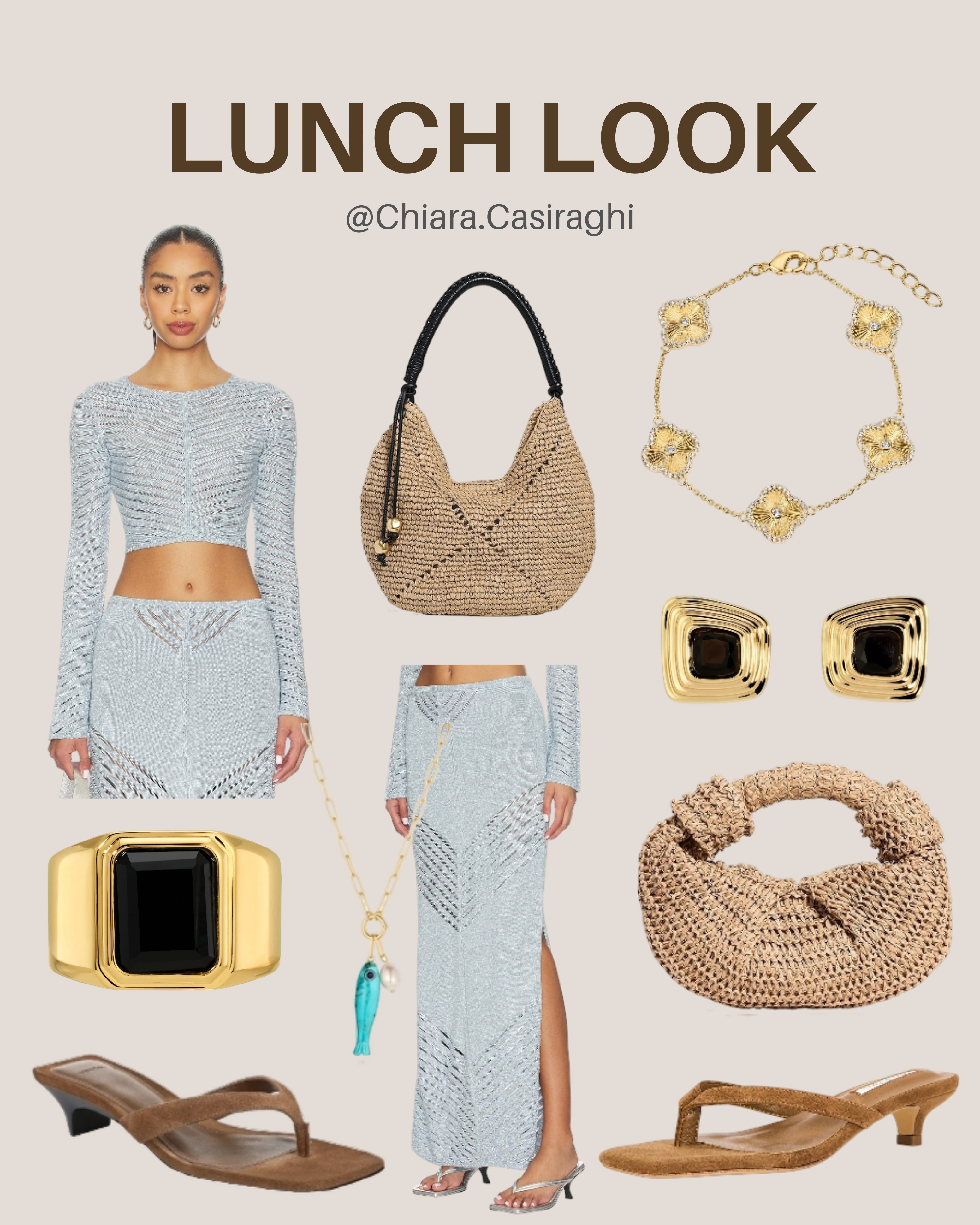 Elevate your midday routine with this effortlessly chic lunch look. Perfect for meeting friends or a casual work date, these pieces balance comfort and style perfectly. Click the link in bio to shop this outfit! #LunchOOTD #CasualChic #DailyFashion 

 #LTKSpringSale #LTKgrwm #LTKootd