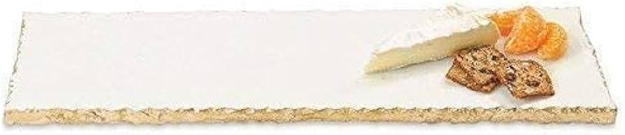 GMRS Home White Marble Rectangular Board with Gold Foiling - 15 Inches | Amazon (US)