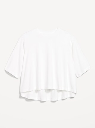 Short-Sleeve Trapeze T-Shirt | Old Navy (US)