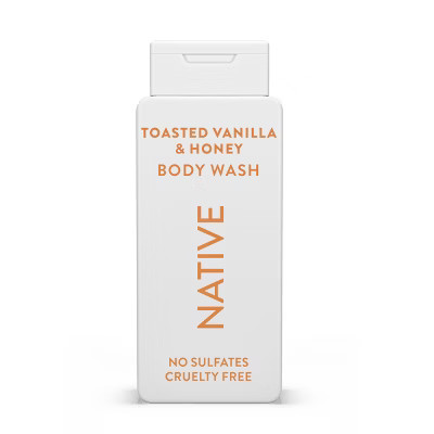 Native Limited Edition Body Wash - Toasted Vanilla & Honey - Sulfate Free - 18 fl oz | Target