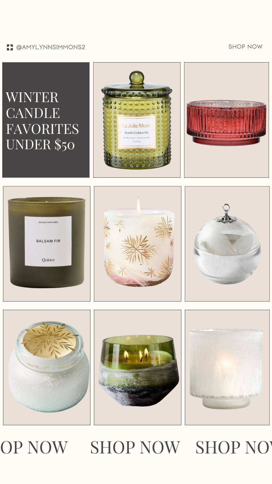 Winter Candle Favorites Under $50 #candle #wintercandle #homedecor 

 #LTKHoliday #LTKSeasonal #LTKFindsUnder50