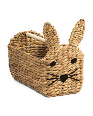 Bunny Long Basket With Wood Handle | Office & Storage | Marshalls | Marshalls