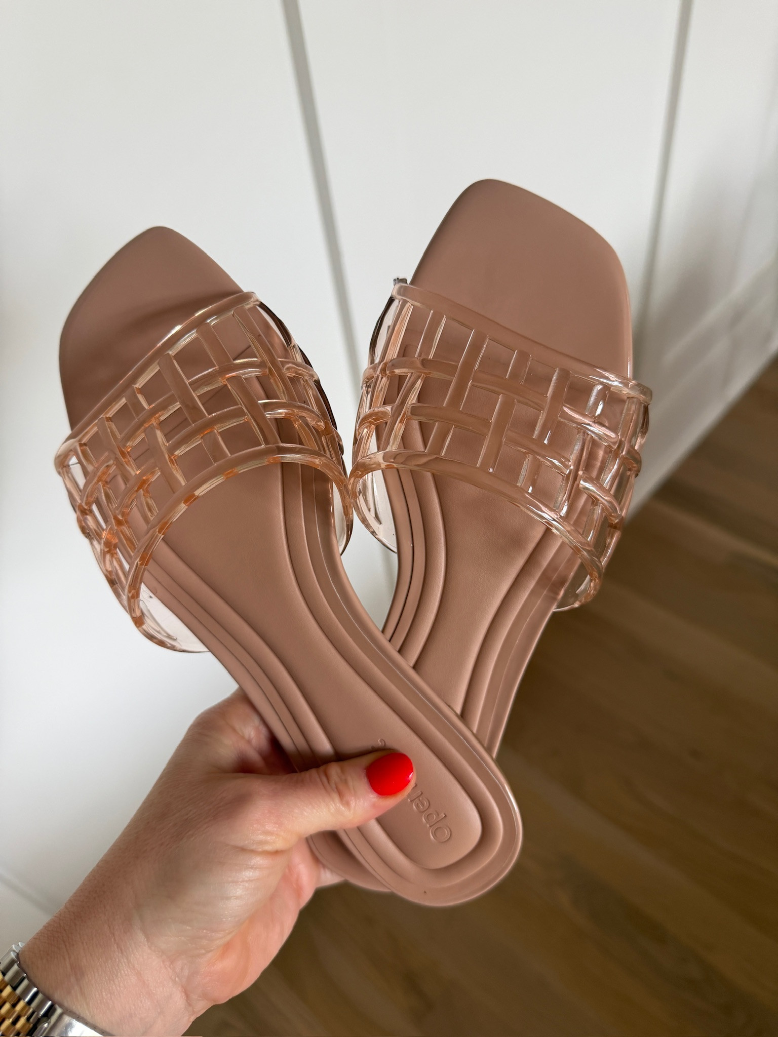 Jelly sandals! 

 #LTKgrwm #LTKootd #LTKSeasonal