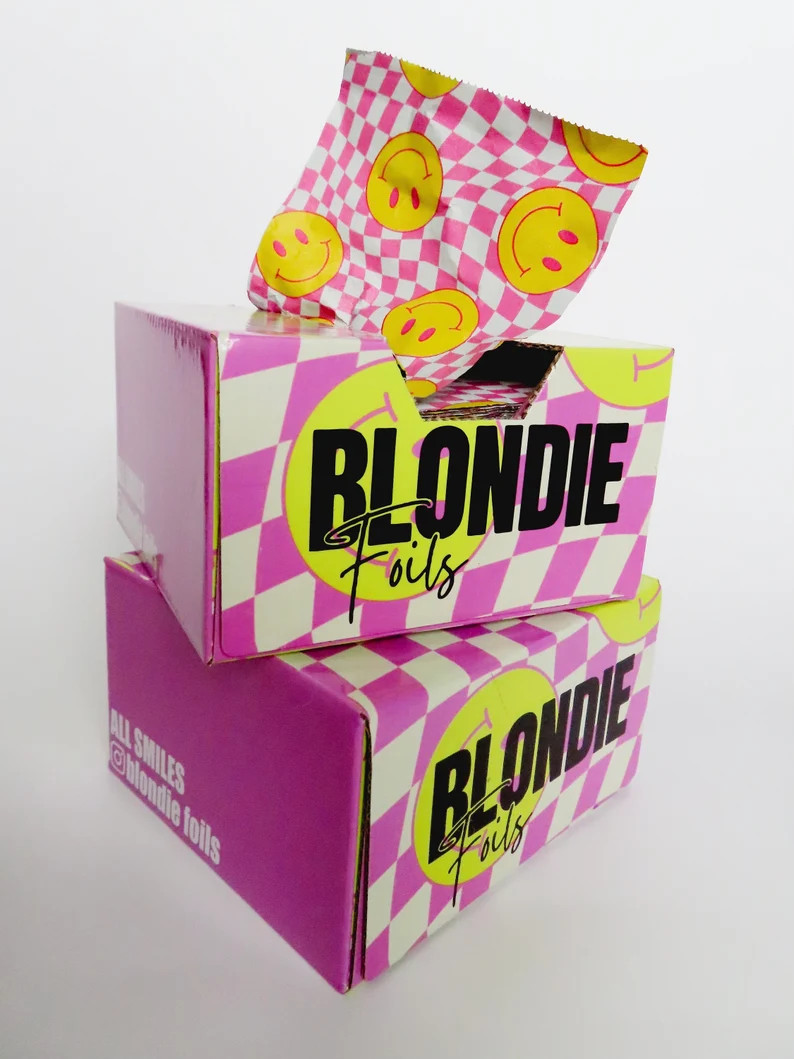 Hair Foils, Gift for Hair Stylist, Hair Dyeing, Gifts for Women, Hair Care - Etsy | Etsy (US)