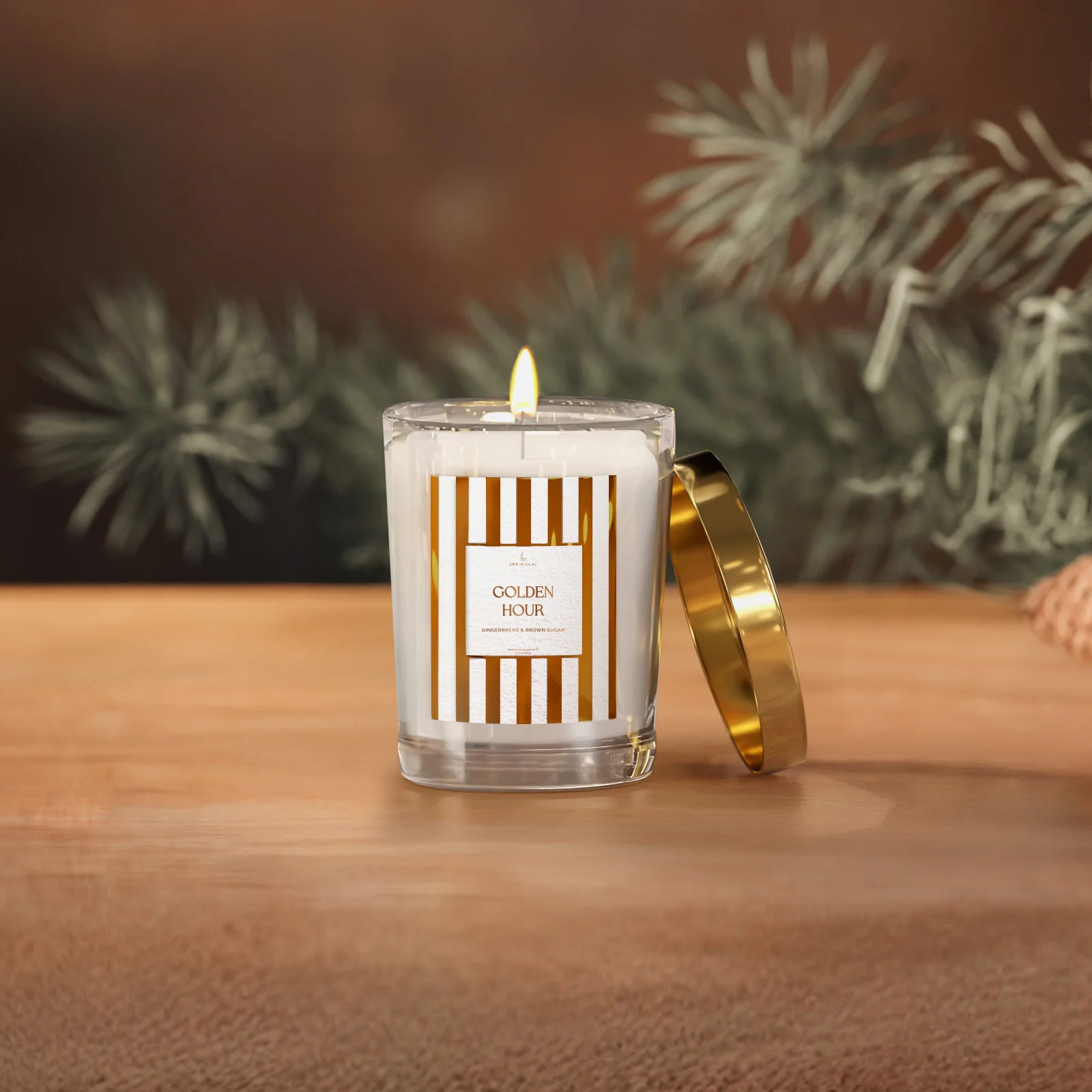 Golden Hour Mini Candle | Life In Lilac