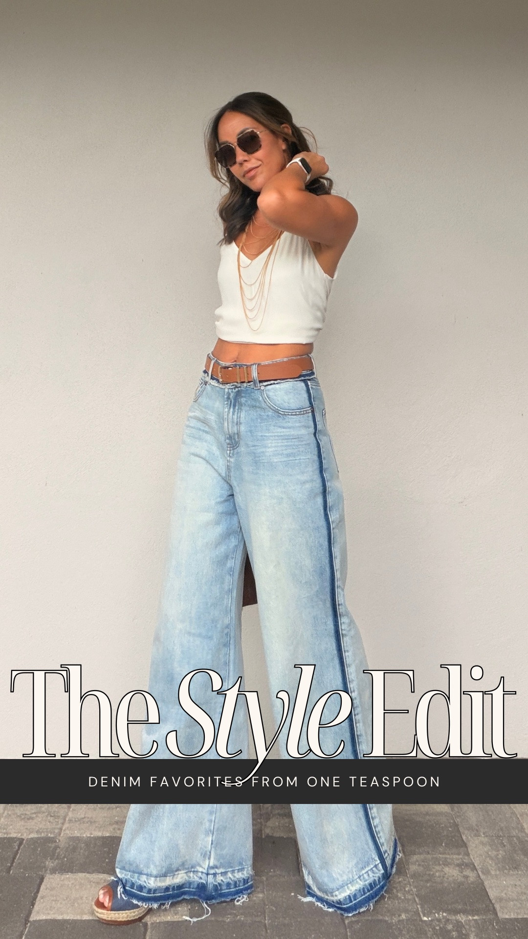 No one does denim quite like @One Teaspoon . 🤍 Oversized, wide-leg and just the right amount of edge with that contrast seam + raw hem. Kept the rest simple and let the denim do all the work.

#LTKgrwm #LTKootd #LTKdayinmylife