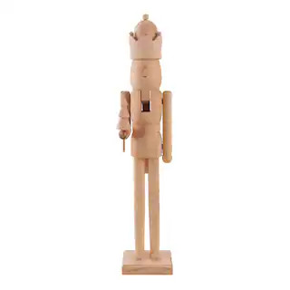 Unfinished Wood Nutcracker Décor by Make Market® | Michaels | Michaels Stores