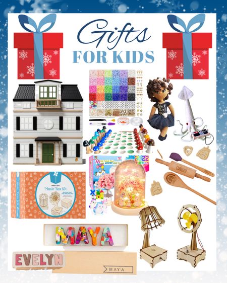 Gifts for kids doll house stem toys make your own snow globe make your own music box doll bracelet making set chess set 

#LTKCyberweek #LTKGiftGuide #LTKkids