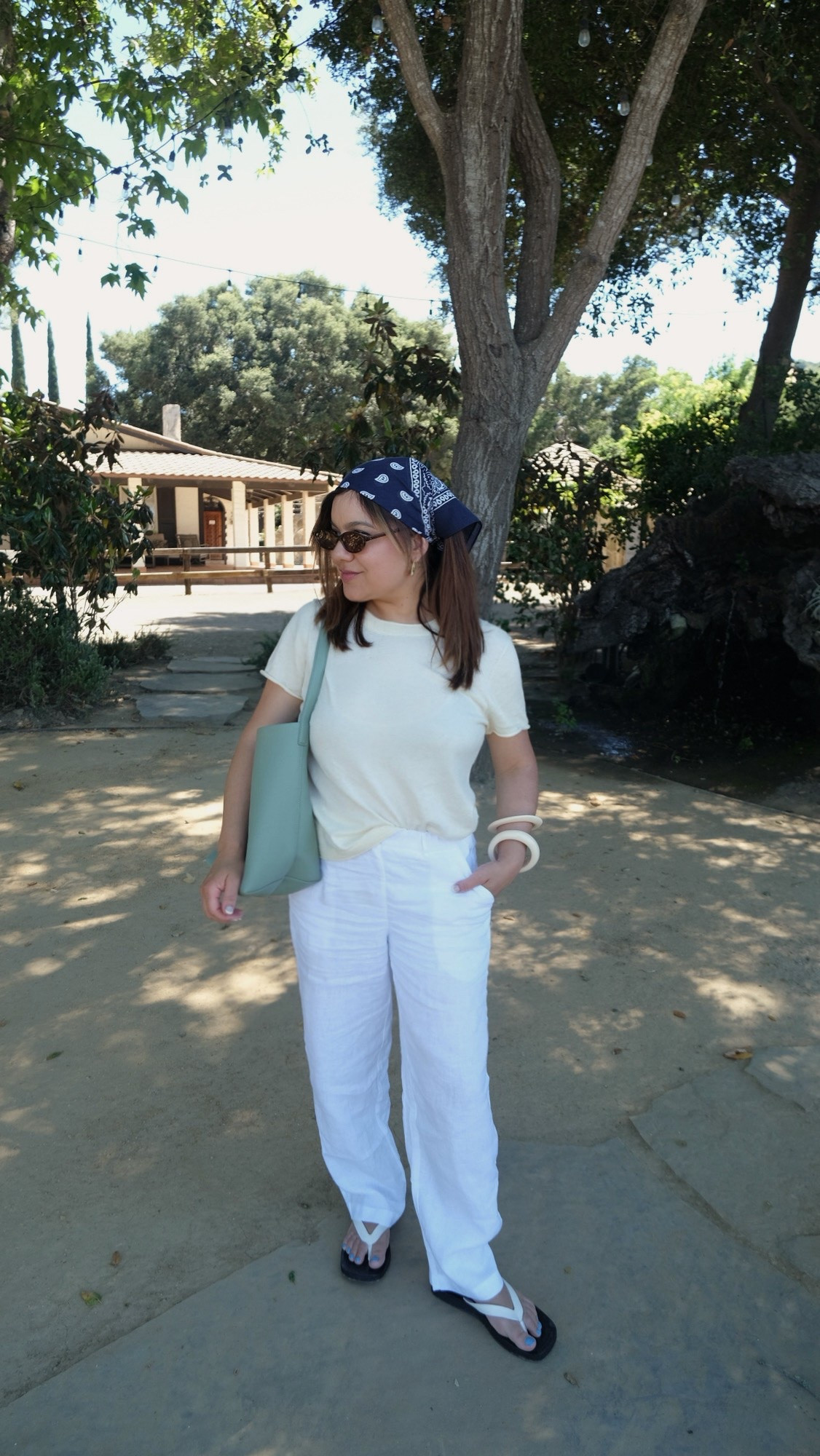 what I wore: @onequince (pieces I’ll be reaching for time and time again this Summer) everything lightweight and some color. code: INFG-26BEATRIZREIKEN10 (new customers will receive 10% off their first purchase). #quincepartner 
where I went: lunch at winery + farm.

#LTKootd #LTKmomlife #LTKPetite