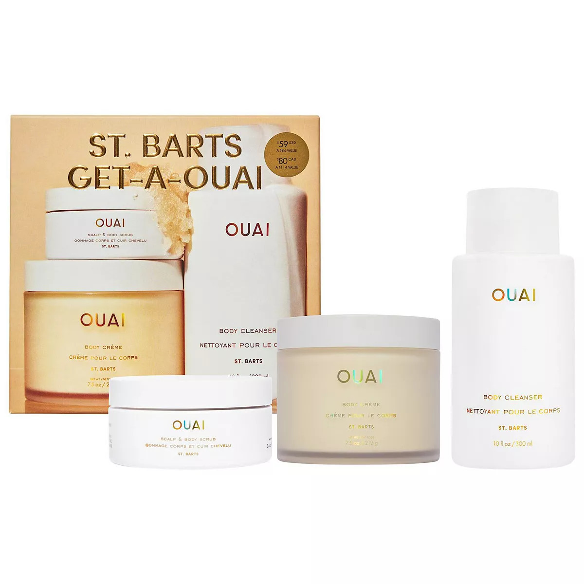 OUAI St. Barts Get A Ouai Value Set | Kohl's