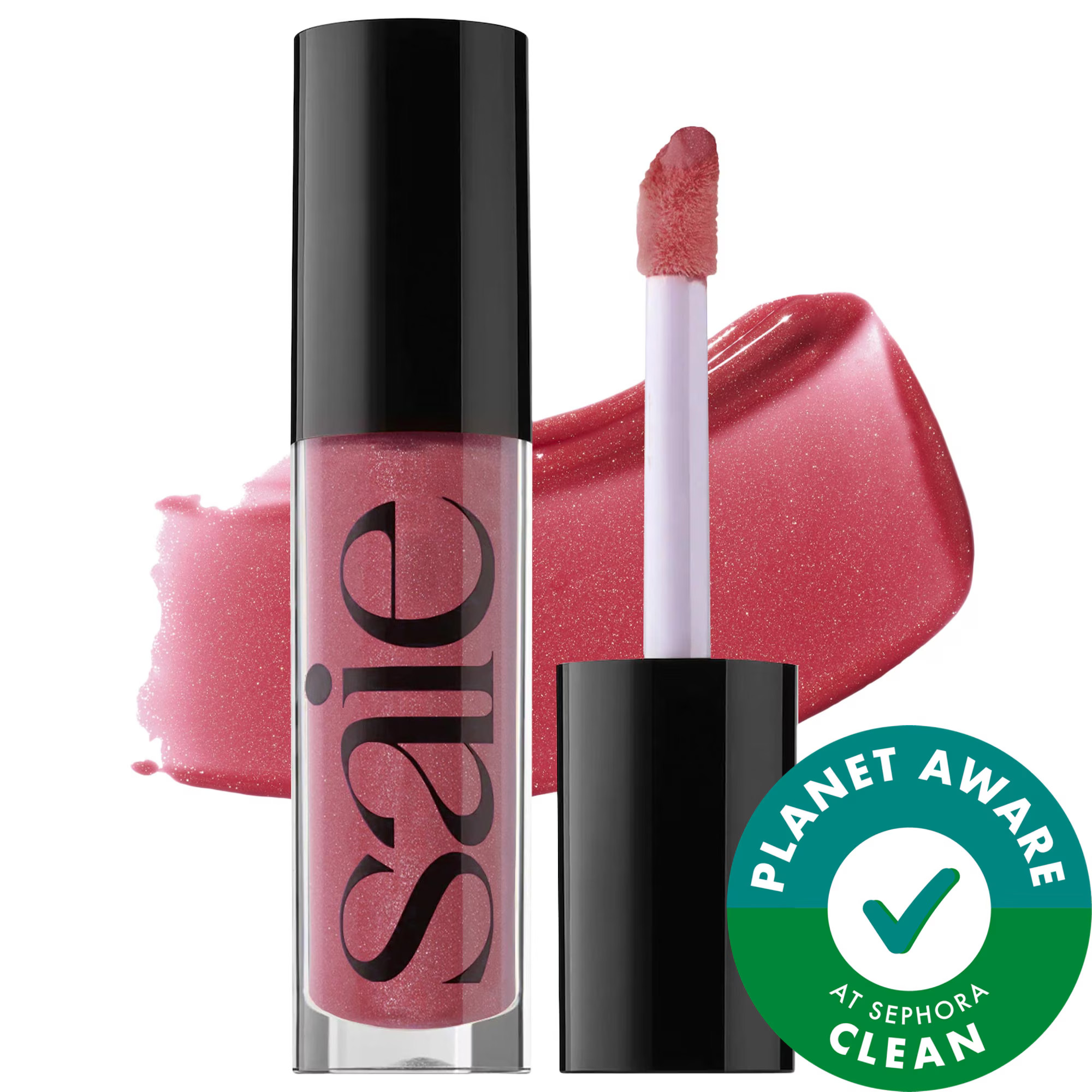 Saie Glossybounce High-Shine Hydrating Lip Gloss Oil Remix 0.17 oz/5 mL | Sephora (US)