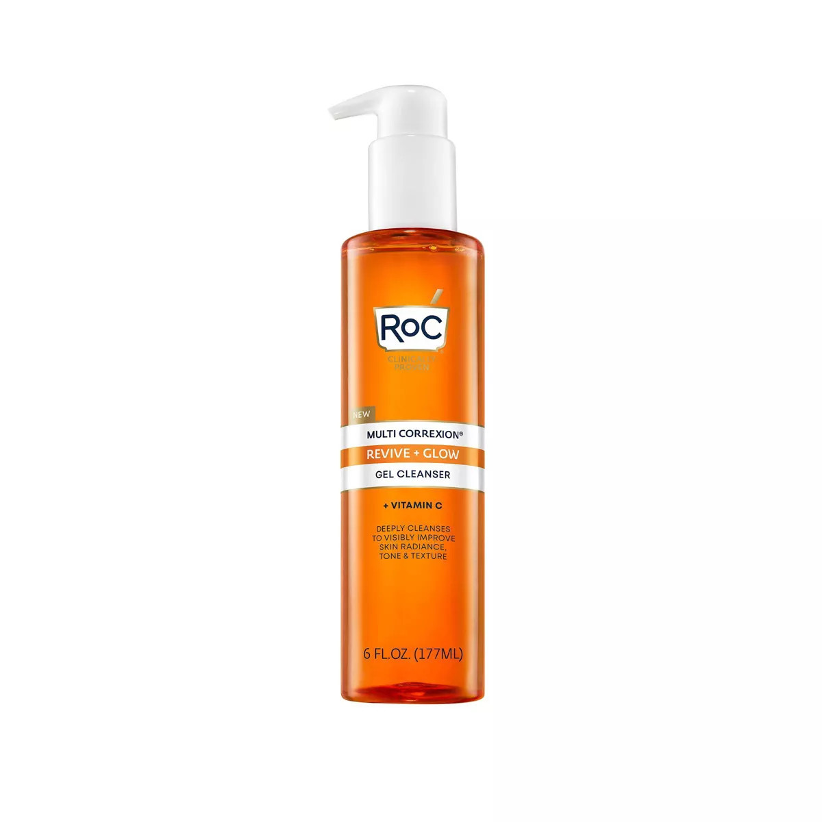 RoC Anti-Aging Sulfate Free Facial Cleanser with Vitamin C + Glycolic Acid - 6.0 fl oz | Target