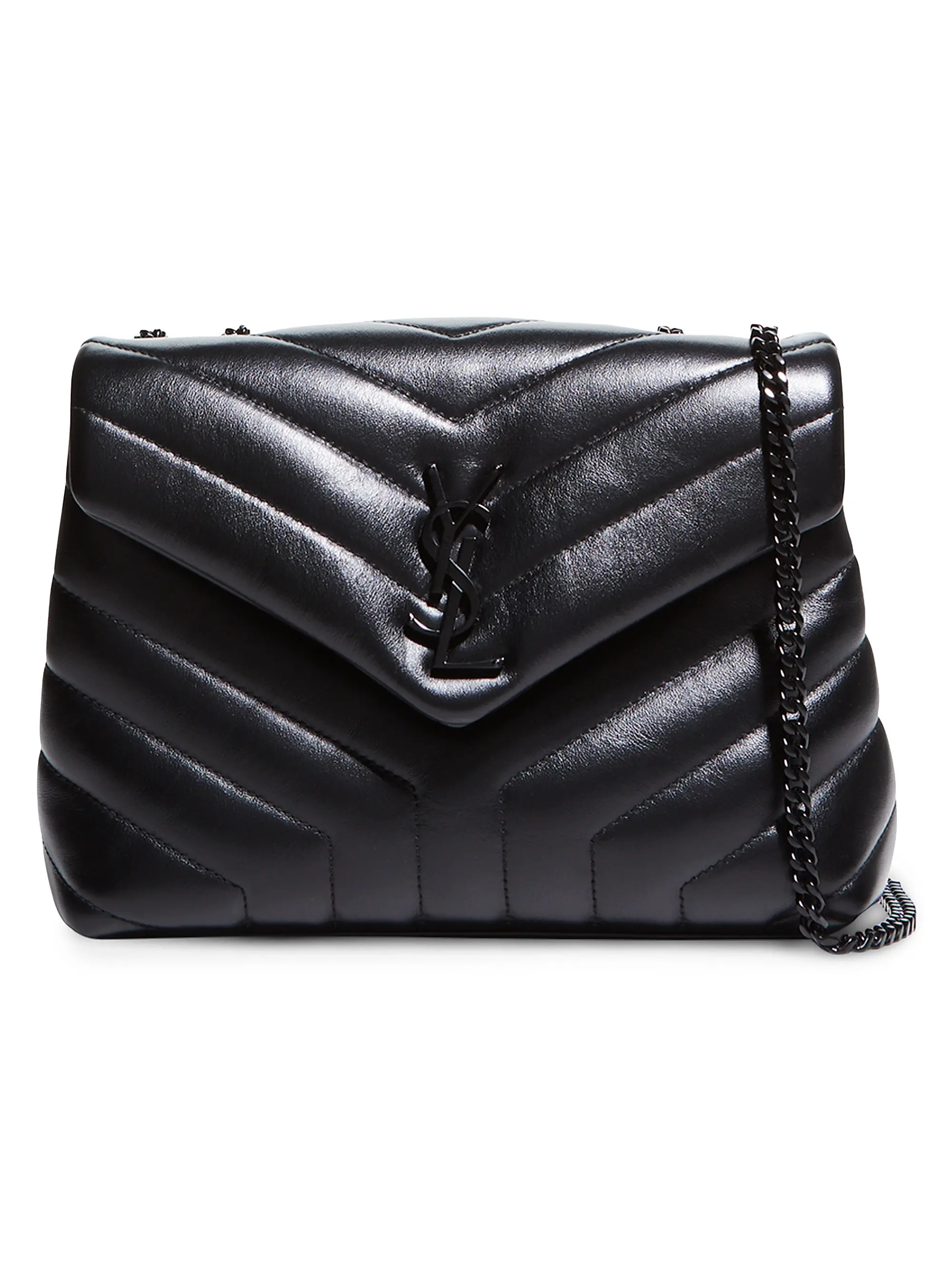 Saint Laurent Loulou Small Matelassé Leather Shoulder Bag | Saks Fifth Avenue | Saks Fifth Avenue