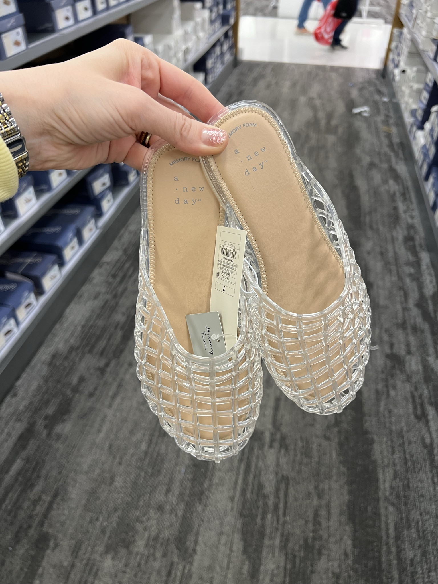 Jelly shoes at Target! 