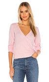 Click for more info about 525 america Low V Back Pullover Sweater in Lilac Fizz from Revolve.com