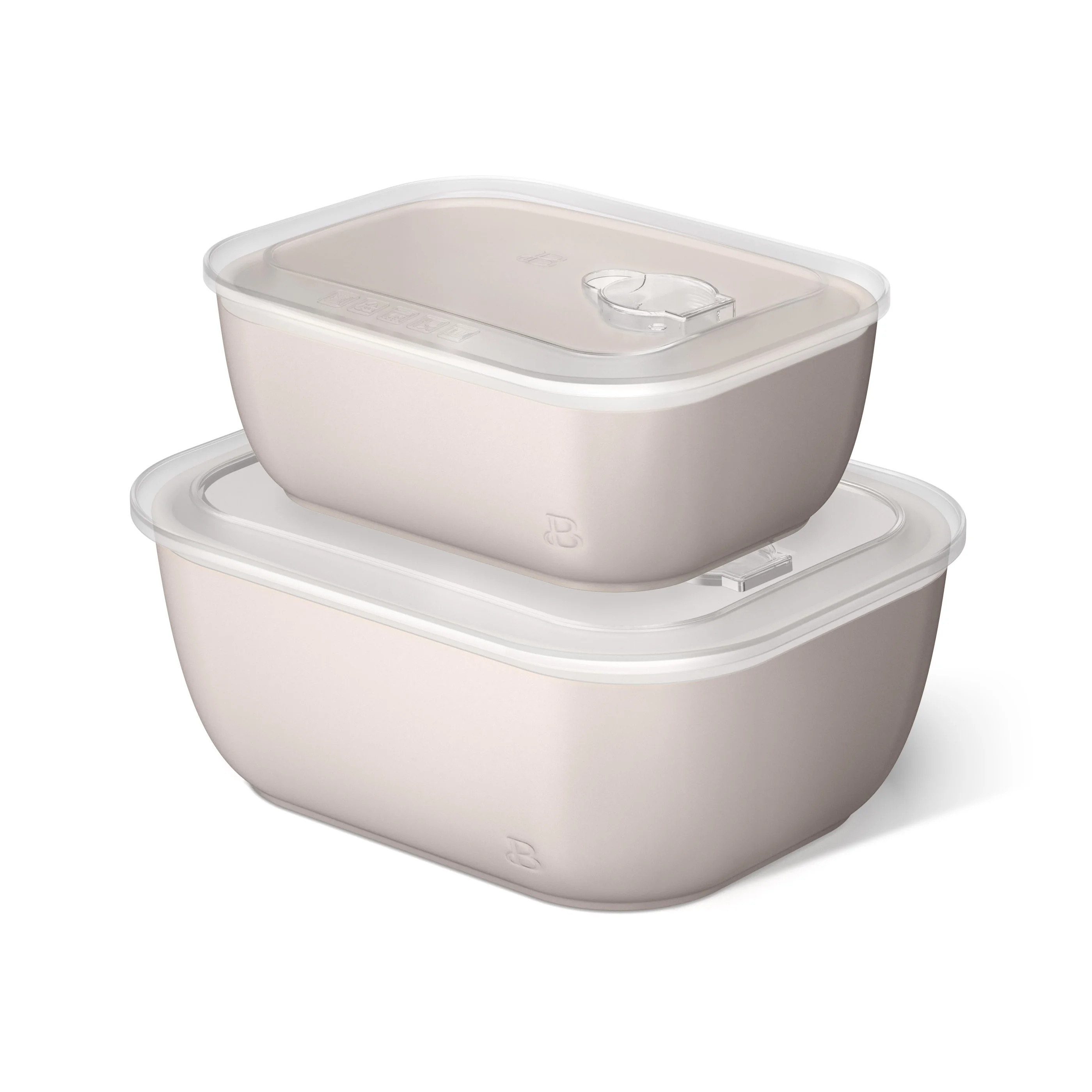 Beautiful 4-Piece Stoneware Bake and Store Set, Porcini Taupe by Drew Barrymore | Walmart (US)