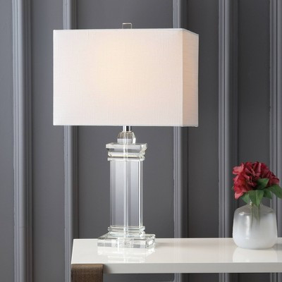 26.5" Crystal Ophelia Table Lamp (Includes LED Light Bulb) Clear - JONATHAN Y | Target