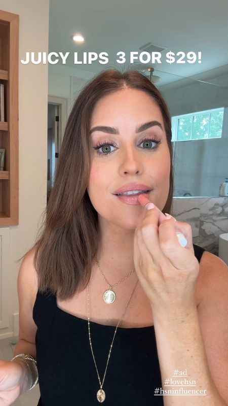 Juicy lips on sale! Three pack for $39 at @hsn + HSN2024 takes an extra $10 off for new customers! One is regularly $26, but you get 3 for $29 (& all great shades!) #ad #lovehsn #hsninfluencer 