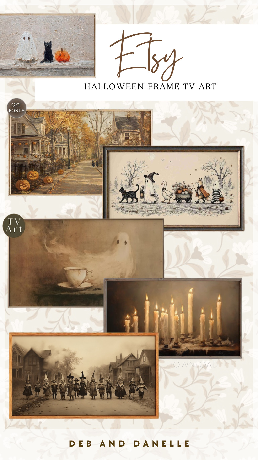 Here are some of our favorite Fall and Halloween inspired Frame TV digital downloads for the upcoming season.  

 #LTKSeasonal #LTKHome