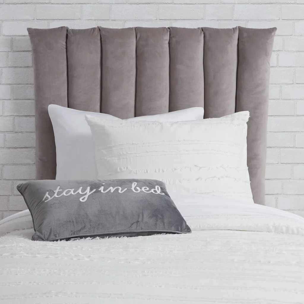 Channeled Cushioned Headboard | Dormify