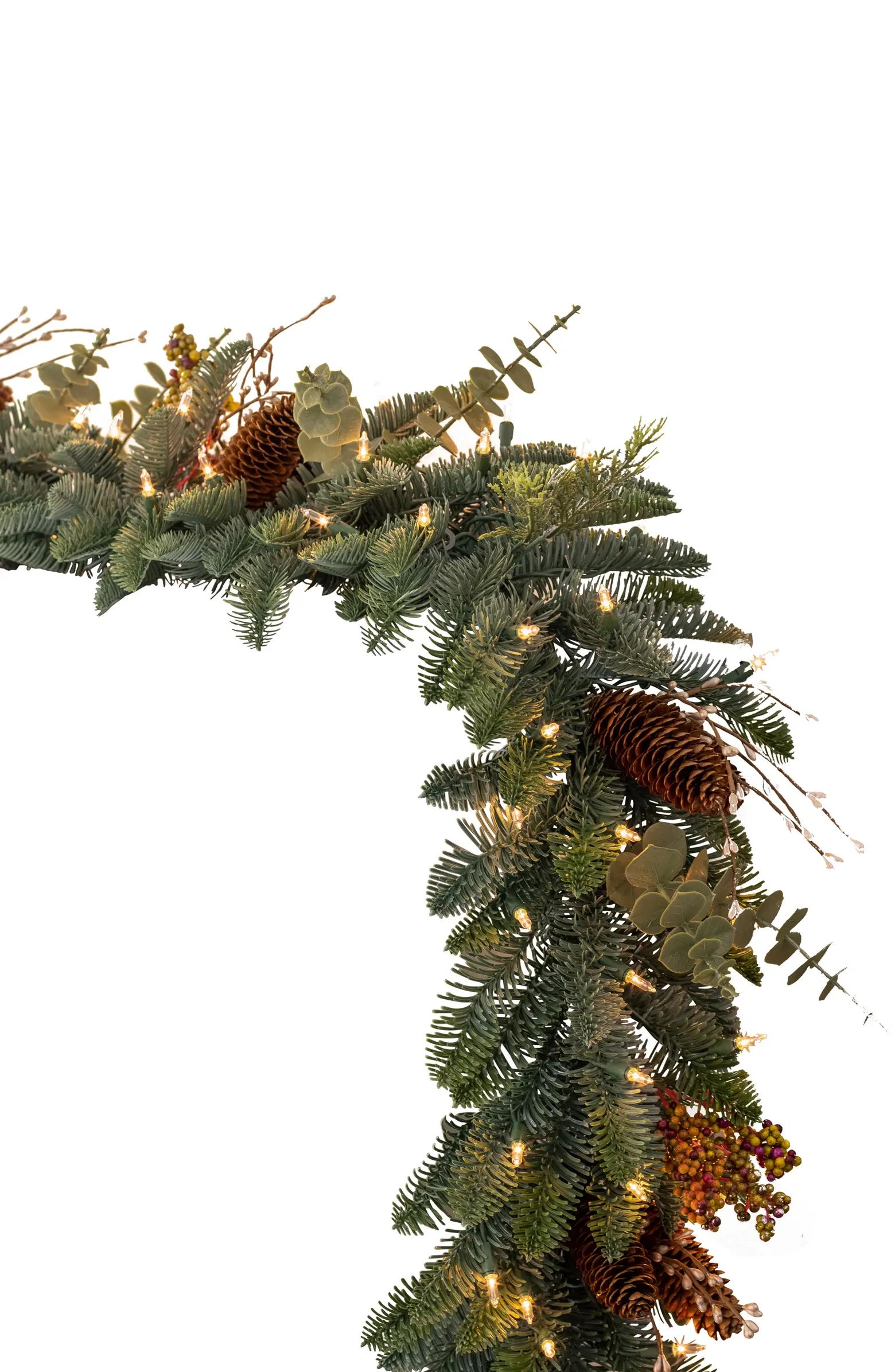 Mountain Meadow Artificial LED Light Garland | Nordstrom