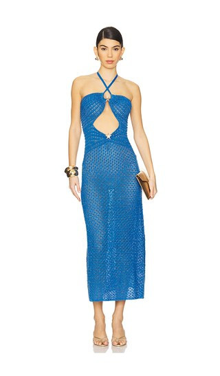 Capittana Zully Dress in Blue. - size M-L | Revolve Clothing (Global)