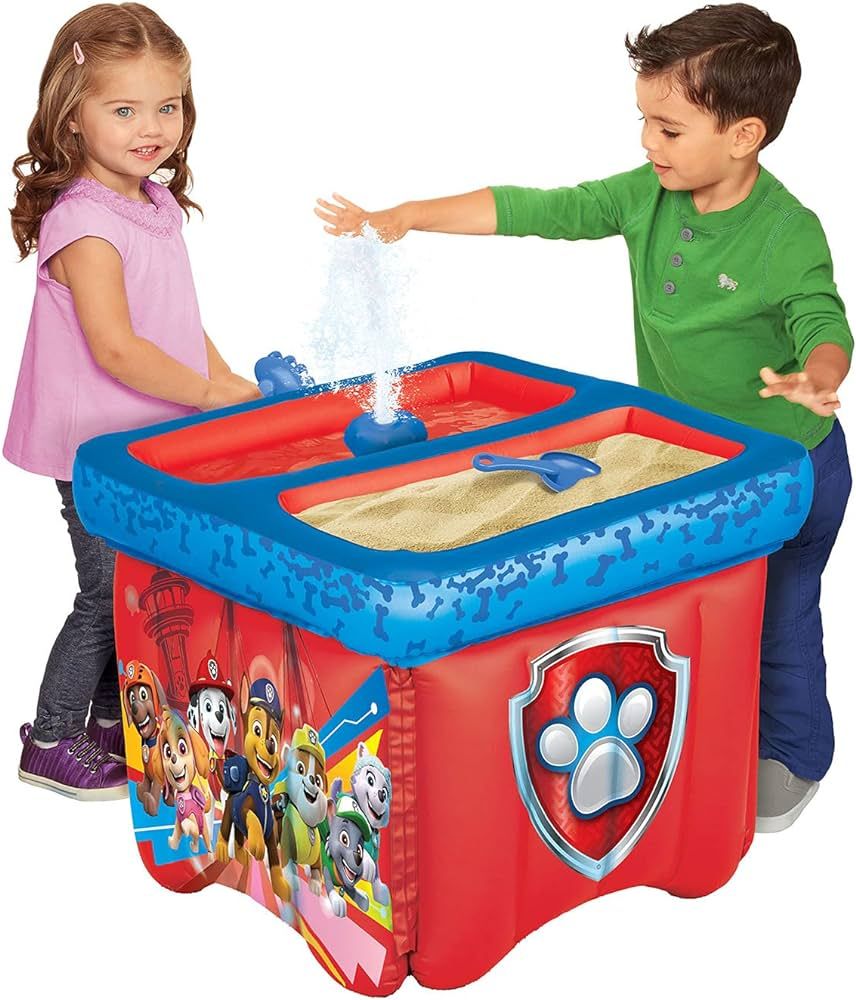 Paw Patrol Table Inflatable Sand & Water Outdoor Table | Amazon (US)