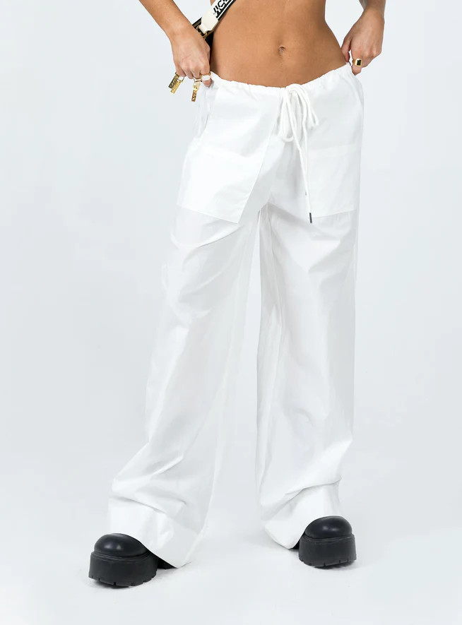 The Niel Pants White | Princess Polly US