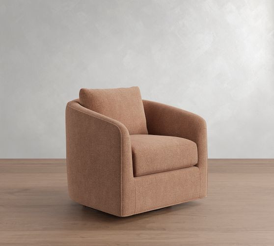 Remmy Swivel Chair | Pottery Barn (US)