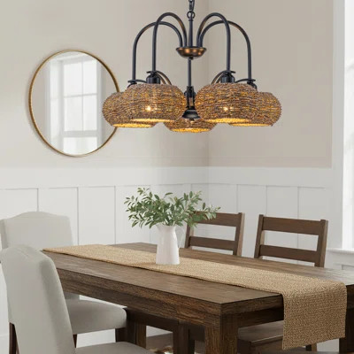 Modern Farmhouse Rustic Chandelier | Wayfair North America