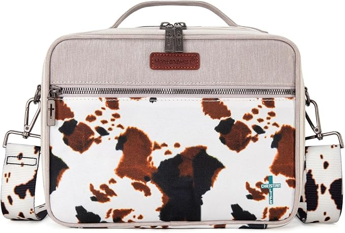 Montana West Bible Covers for Women Men with Leather Bookmark Carrying Book Case Church Bag Outdo... | Amazon (US)