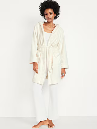 Cozy Terry Hooded Robe | Old Navy (US)