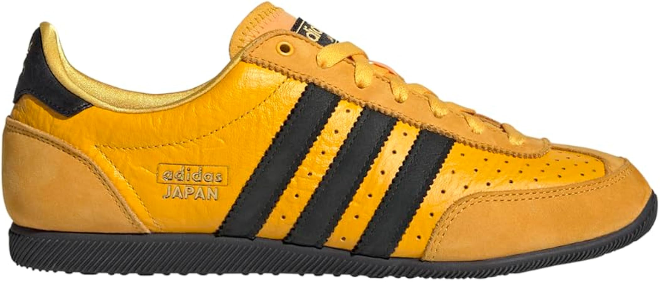 adidas Womens Japan Lace Up Sneakers Shoes Casual - Yellow | Amazon (US)