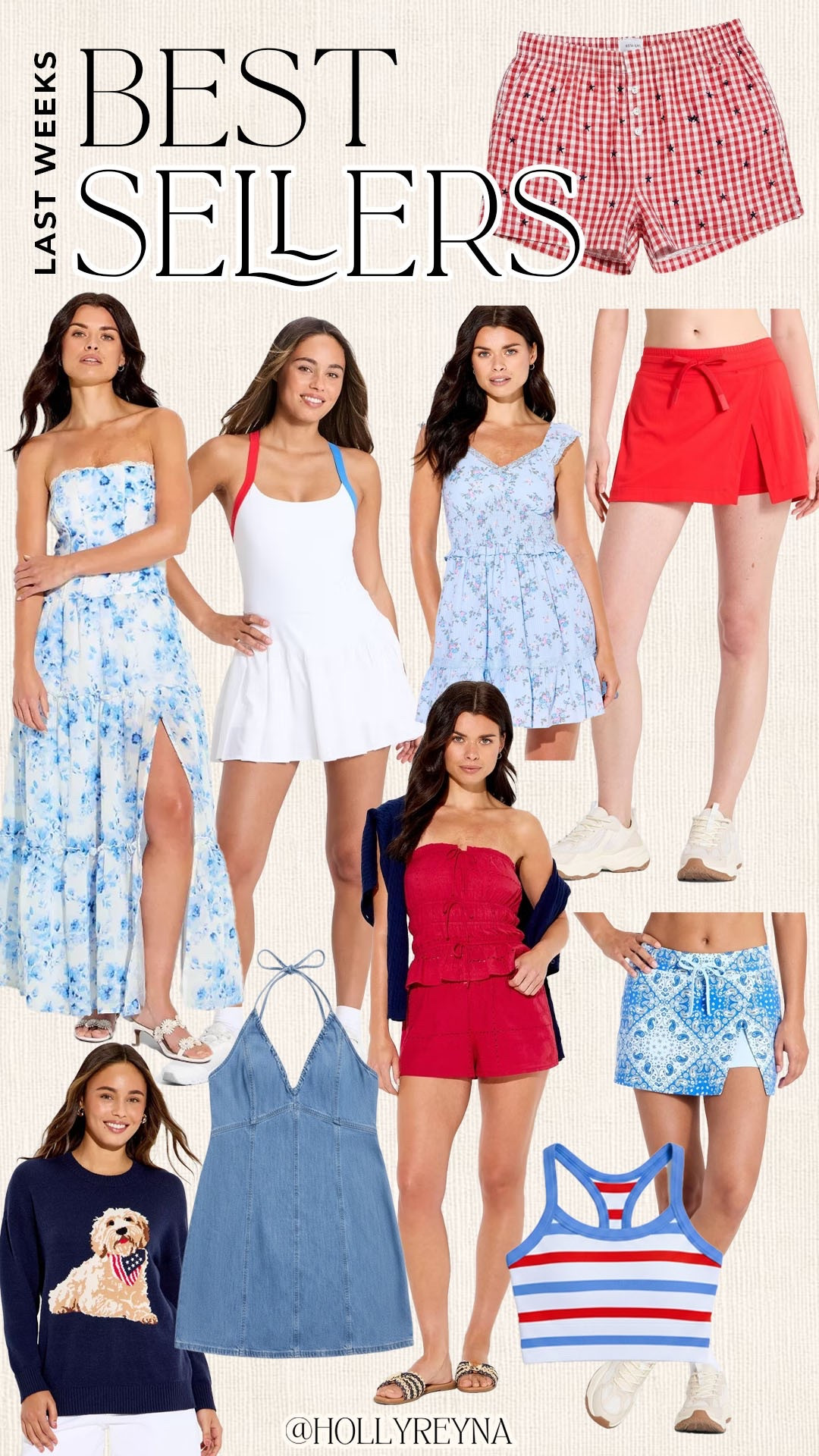 Last week’s best sellers! 

#bestsellers

Target fashion. Target finds. Target activewear. Target red white and blue fashion. Target red white blue activewear. Target summer dress. Weekly best sellers. Weekly most loved finds.

#LTKootd #LTKActive #LTKSeasonal