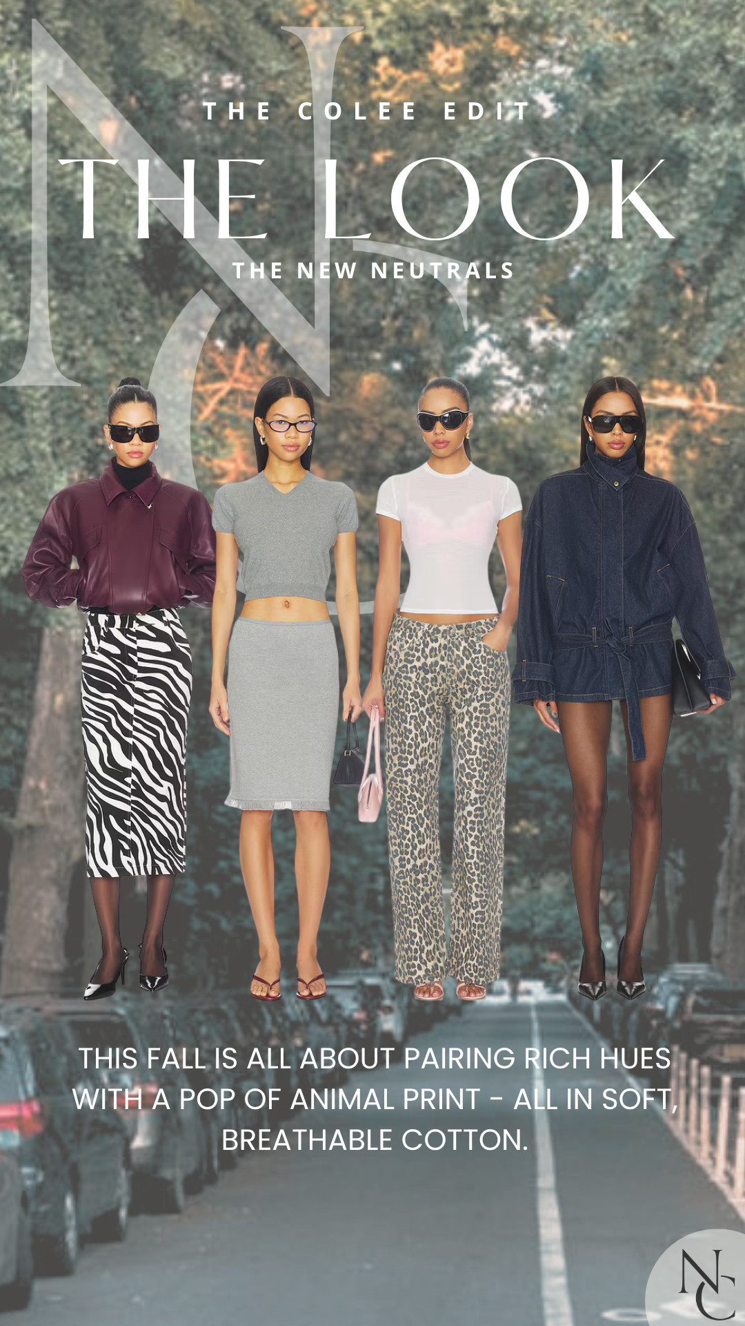 The new neutrals have entered the chat. 🤎 Rich burgundy, soft gray, denim + a little leopard because apparently animal print is a neutral now—and I fully support it. These are the fall pieces that make getting dressed feel effortless but still interesting. Linking all my favorites here. ✨ 

 #LTKdayinmylife #LTKgrwm #LTKootd
