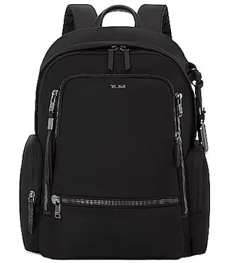 Tumi Voyageur Collection Celina Backpack - Black/Gunmetal | Dillard's