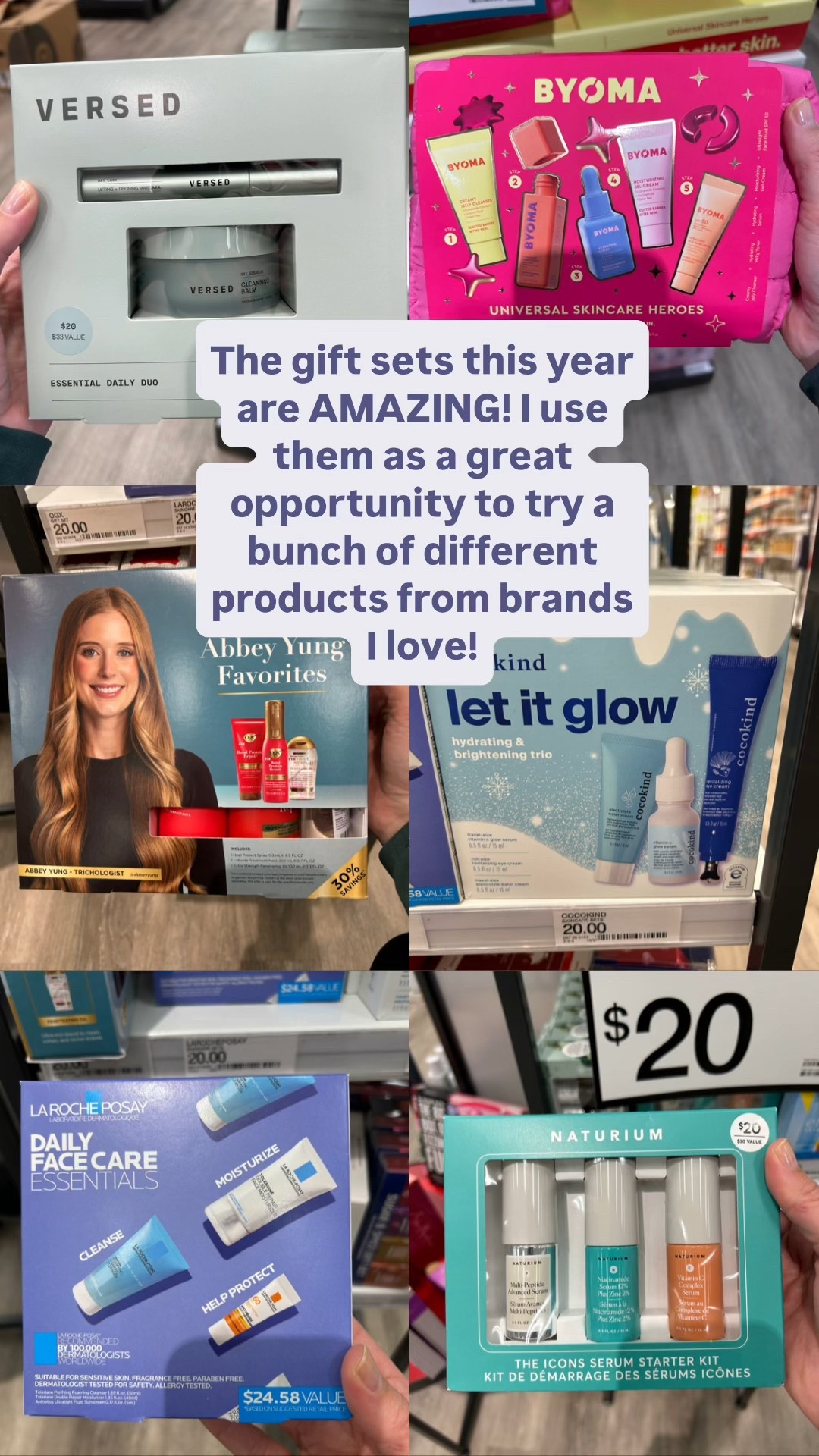 I personally own at least one item in each of these gift sets - they are a great price and cheapest way to try new products!! I guess you could also give them as gifts ;) 

#LTKHoliday #LTKGiftGuide #LTKBeauty