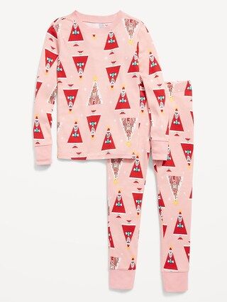 Gender-Neutral Matching Snug-Fit Holiday Pajama Set for Kids | Old Navy (CA)