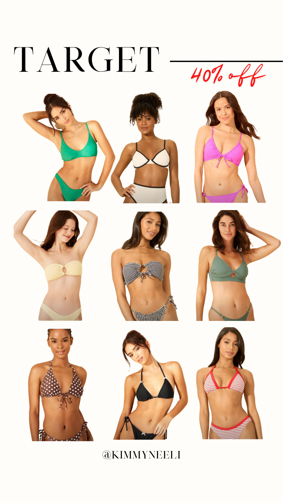 Target — 30% off swimsuits!

Swim, beach, pool, summer fashion, vacation, resort wear

#LTKSaleAlert #LTKSwim #LTKFindsUnder50